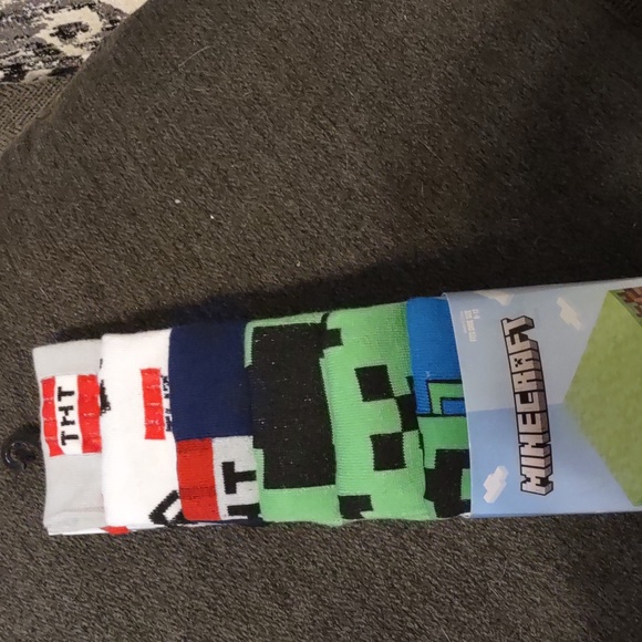Minecraft Other - Minecraft Socks (6 pair)